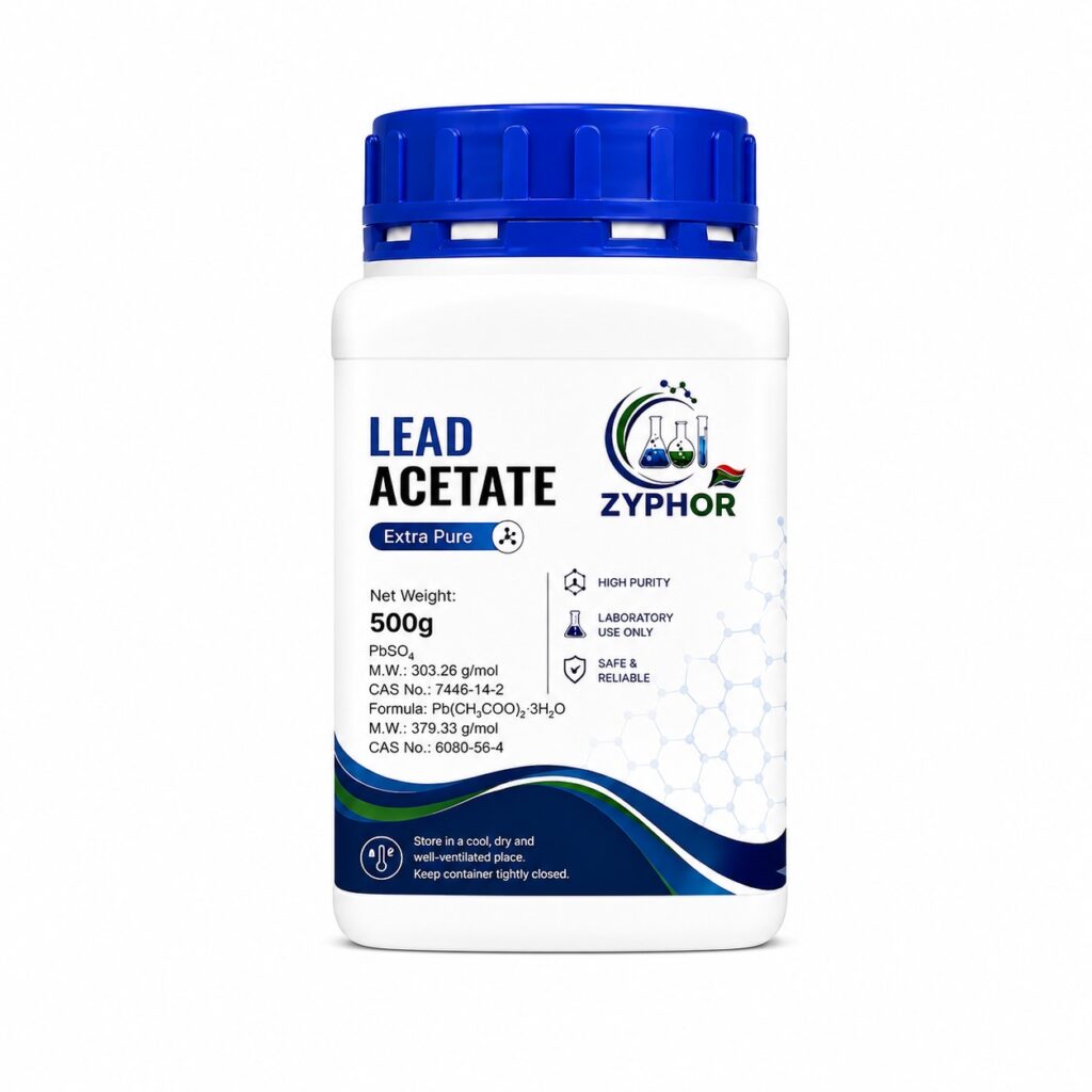 Lead Acetate Powder (Pb(C₂H₃O₂)₂)