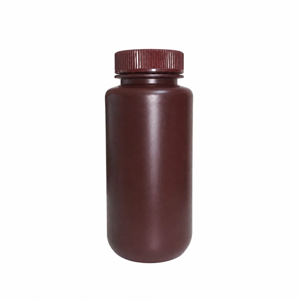 Reagent Bottle PP (Amber) – Wide Mouth