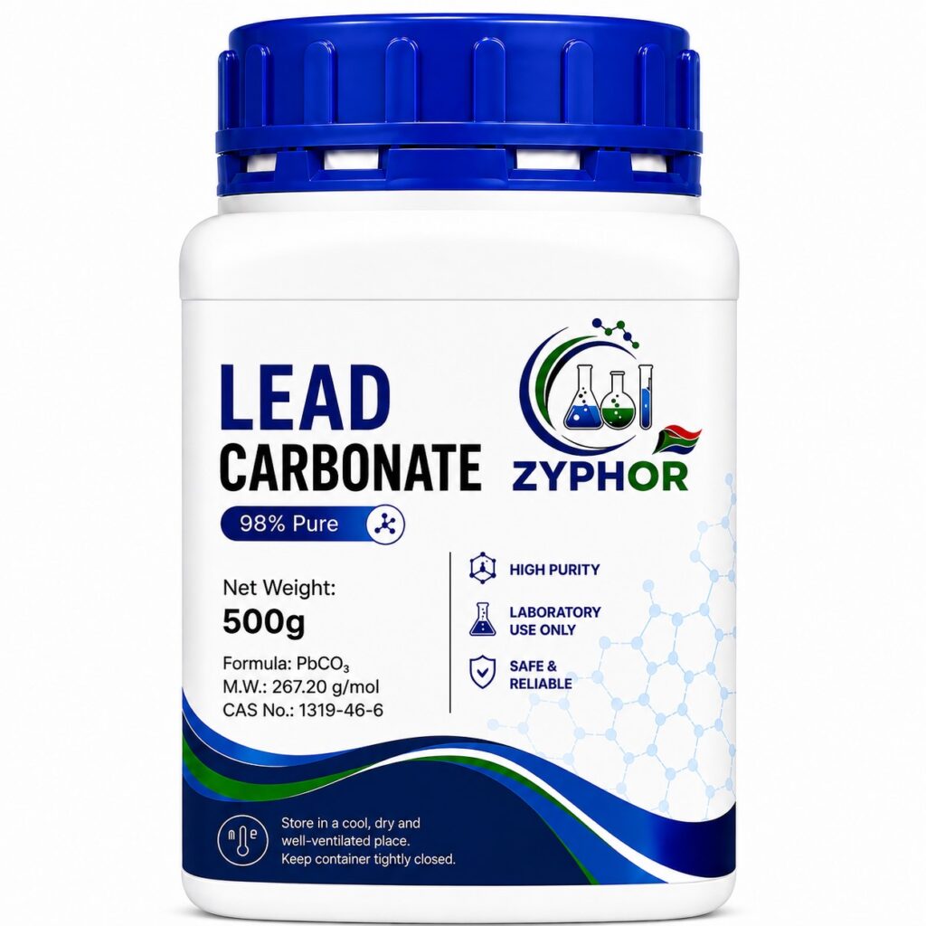 Lead Carbonate Powder (PbCO₃)